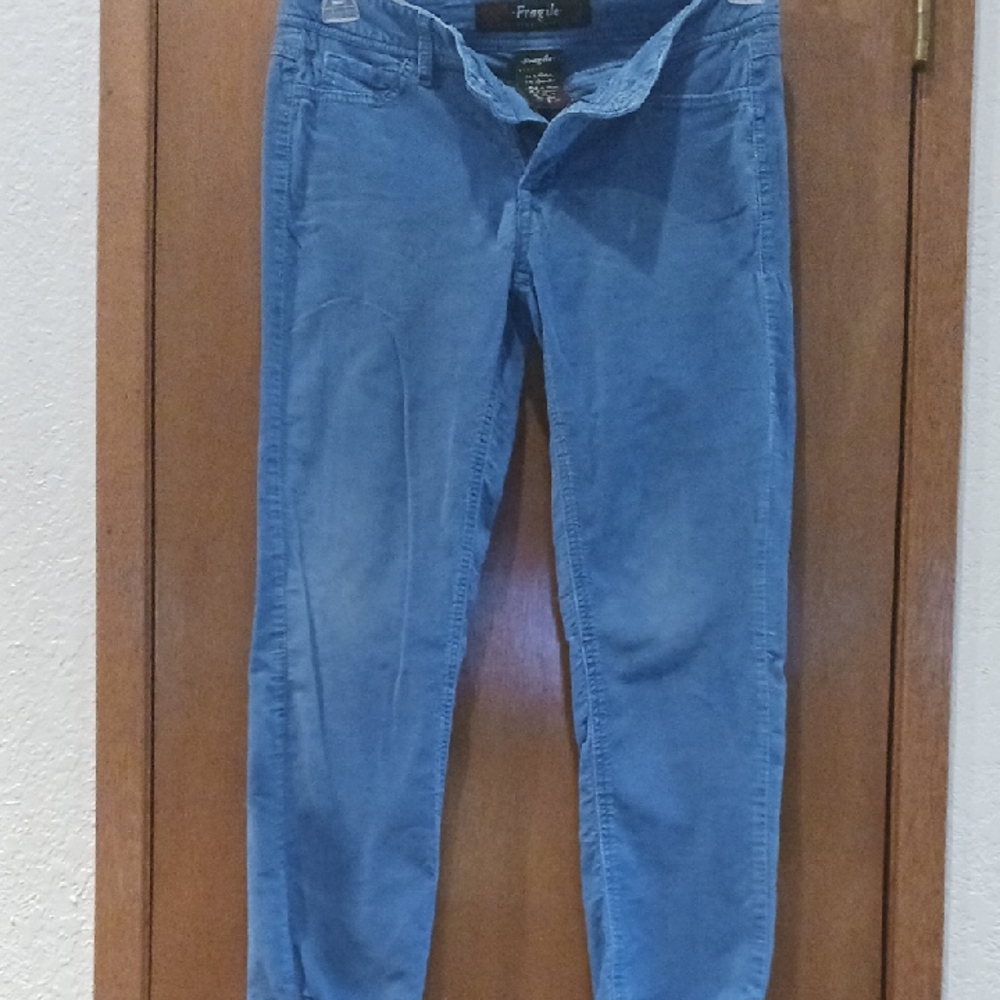 Fragile- Women's Classic Blue Skinny Jeans